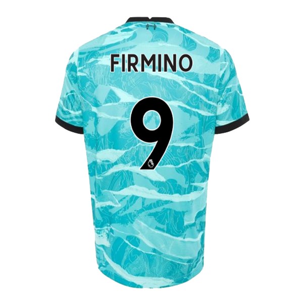 Camiseta Liverpool NO.9 Firmino 2ª 2020 2021 Azul